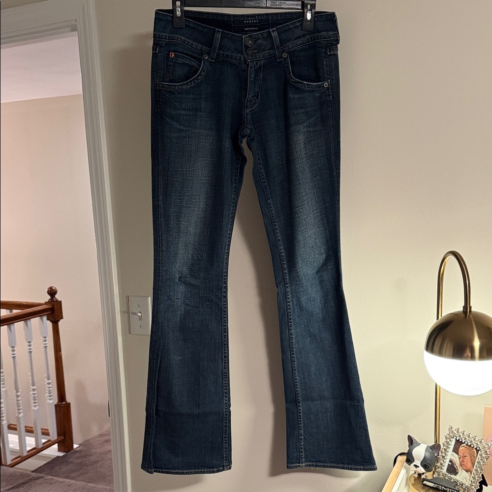 Hudson Low Rise Boot Cut Jeans Size 27